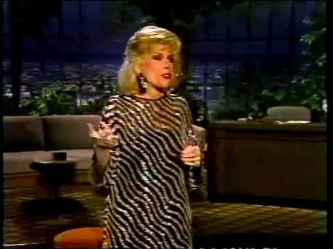 Joan Rivers stand-up Tonight Show - hilarious monologue 2 - 1984