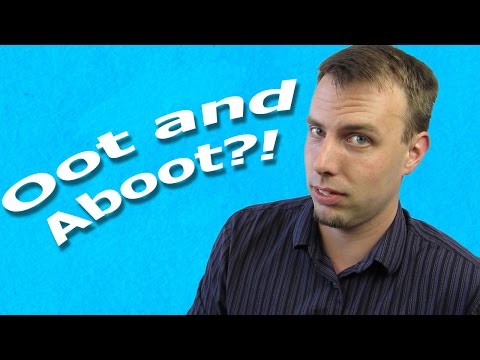 Oot And Aboot: Canadian Raising | Natural Canadian Accent