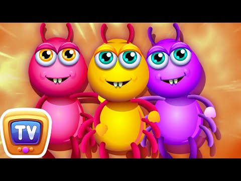 Incy Wincy Spider Nursery Rhyme With Lyrics - Cartoon Animation Rhymes &amp; Songs for Children