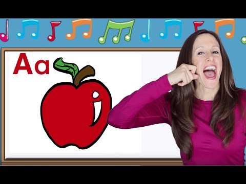 Phonics Song for Children | Alphabet Song | Letter Sounds | Signing for babies | ASL | Patty Shukla