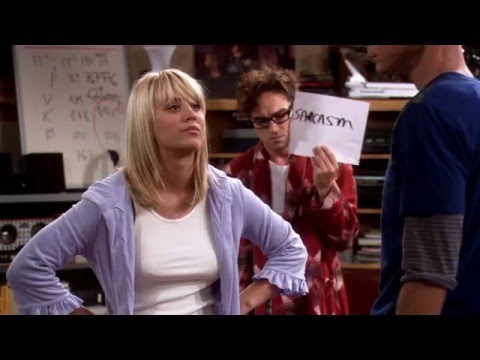 Sarcasm Sign - The Big Bang Theory HD
