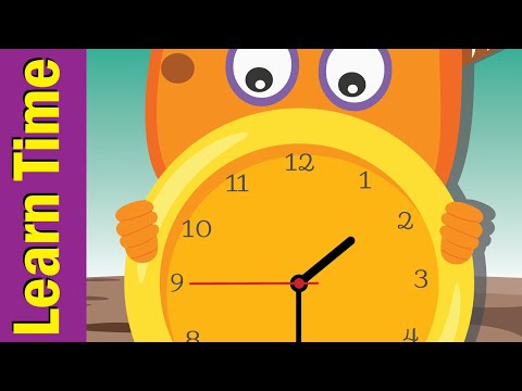 Tell the Time Song #3 | Learn to Tell Time for Kids | Fun Kids English