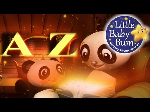 ABC Song | British Zed Version | Alphabet Song for Children | By LittleBabyBum!