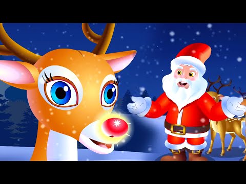 Rudolph the Red Nosed Reindeer | Christmas Song For Kids | Merry Christmas