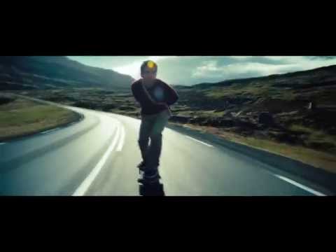 Walter Mitty - Downhill Longboard at Iceland