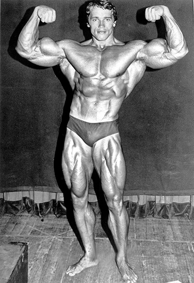 Arnold Schwarzenegger in 1974